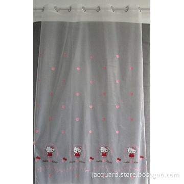 Hot Sale Fenster Stickerei Gardine